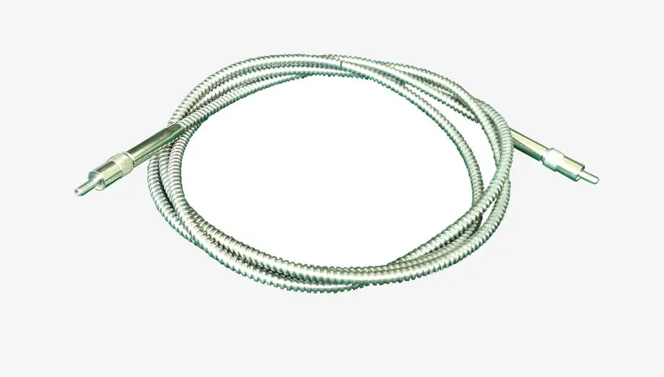 SMA905-Glasfaser-Patchkabel mit Edelstahlferrule