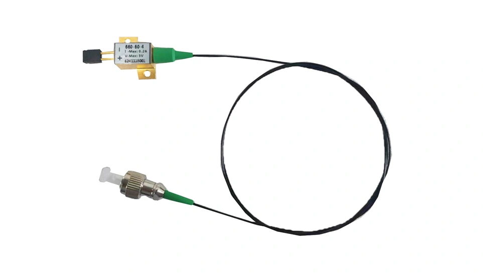 655nm 60mW SM-Fasergekoppelte Laserdiode