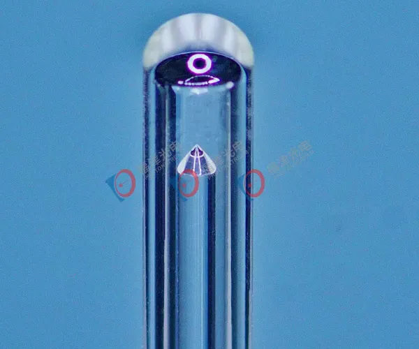 Radiale Emissionsfaser