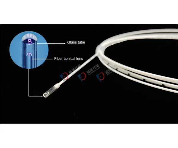 Radiale Emissionsfaser